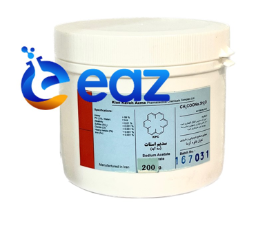 سدیم استات 3 آبه (کیان کاوه آزما)